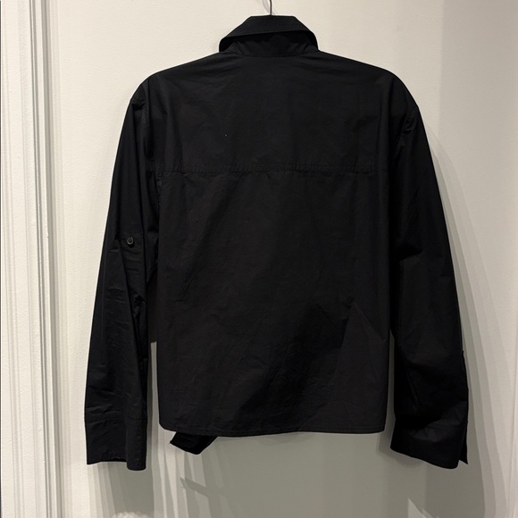 Banana Republic Oversized Utility Shirt,BLACK, SM , TALL, NWT - Picture 11 of 11